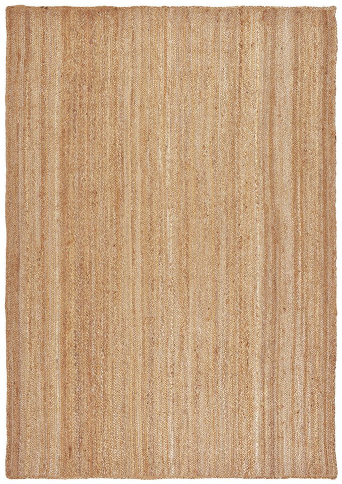 DomDeco Teppich Jute-Teppich AJALA, Rechteckig, Höhe: 10 mm von DomDeco