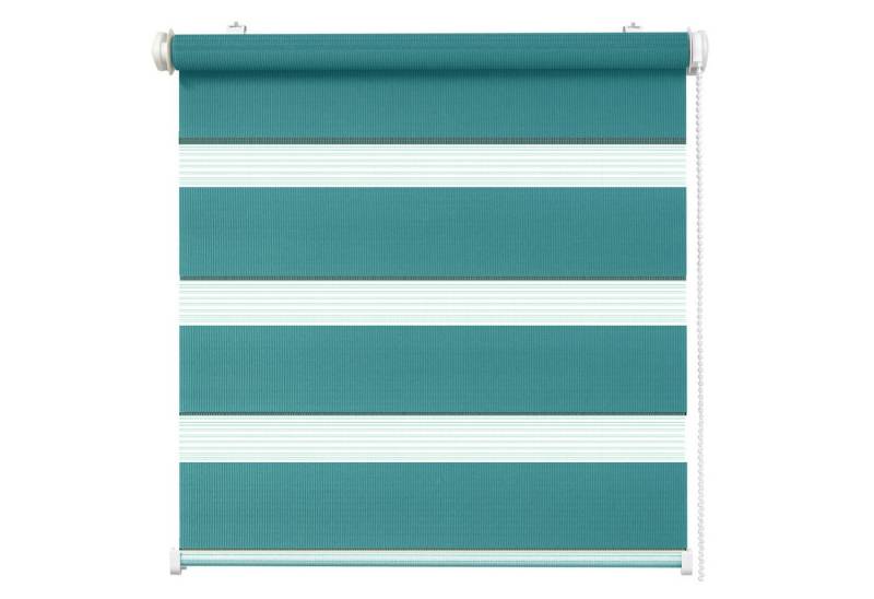 Doppelrollo Doppelrollo "Colour" Duo-Rollo Klemm Fix mit Klemmträger, Fenster-Roll, DomDeco, Klemm- oder Schraubmontage von DomDeco