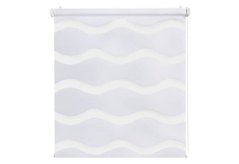 Doppelrollo Doppelrollo "Wave", DomDeco, Klemm- oder Schraubmontage von DomDeco