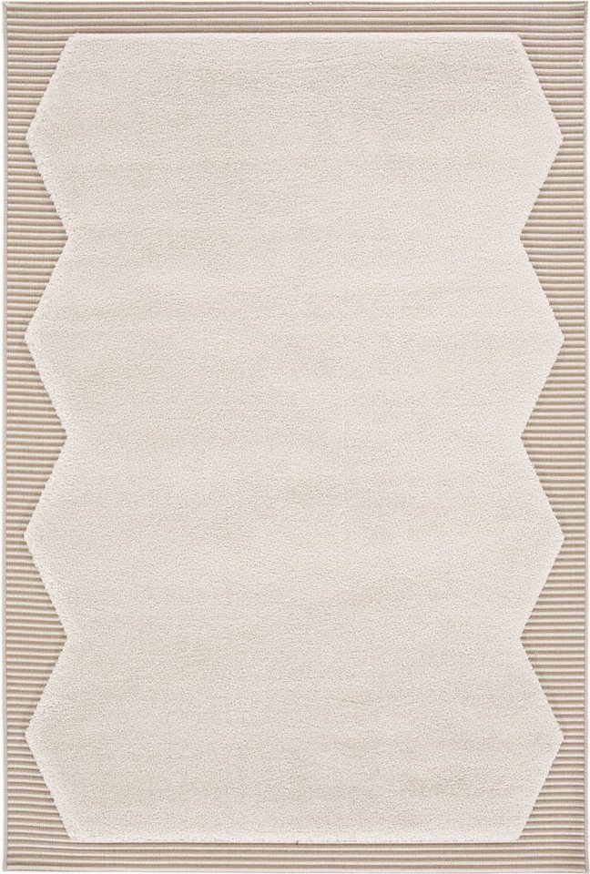 DomDeco Hochflor-Teppich Hochflorteppich SÖREN, Rechteckig von DomDeco