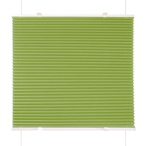 Plissee Grün 105x150cm Klemm Fix Plissee von DomDeco