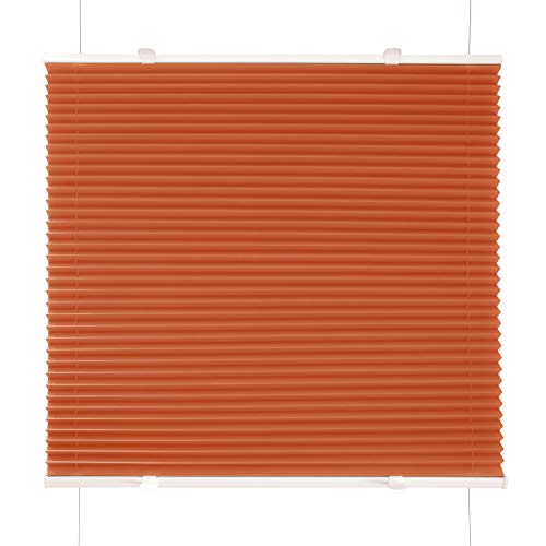 Plissee Orange 120x150cm Klemm Fix Plissee Plissee Orange 120x150cm Klemm Fix Plissee von DomDeco