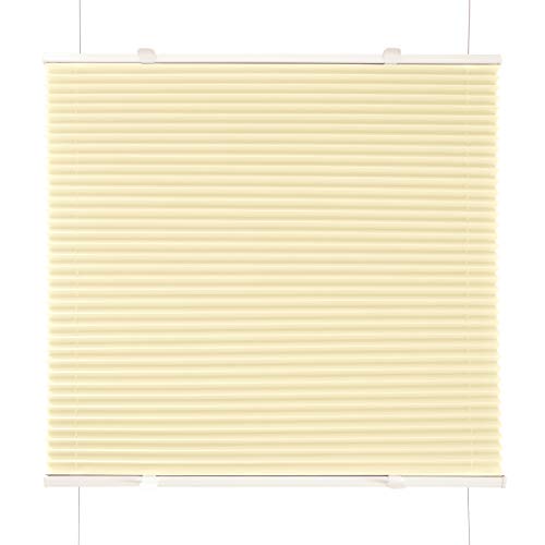 Plissee Vanille 85x150cm Klemm Fix Plissee Plissee Vanille 85x150cm Klemm Fix Plissee von DomDeco