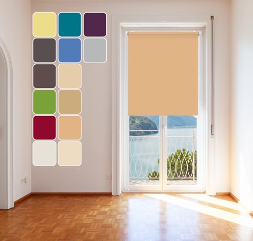 Tageslicht Classic Rollo Sand 100x150cm Klemm Fix Rollo Tageslicht Classic Rollo Sand 100x150cm Klemm Fix Rollo von DomDeco