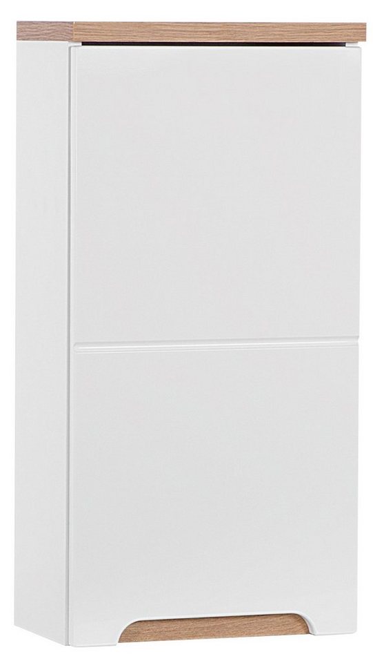 Domando Badkommode Hängeschrank Stintino, Breite 35cm, Soft-Close-Funktion, Hochglanz von Domando