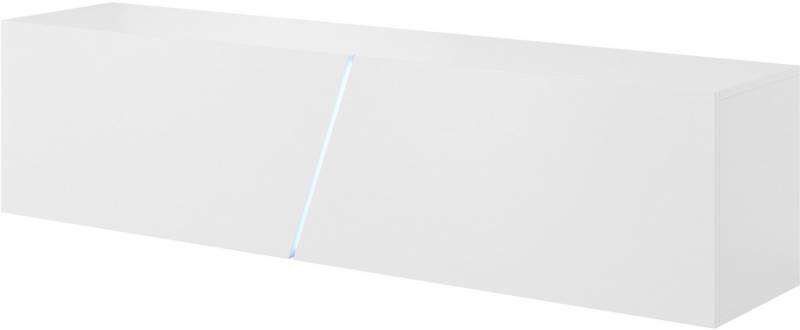 Domando Lowboard Lowboard Lecce, Breite 160cm, RGB LED Beleuchtung, Hochglanzfronten von Domando