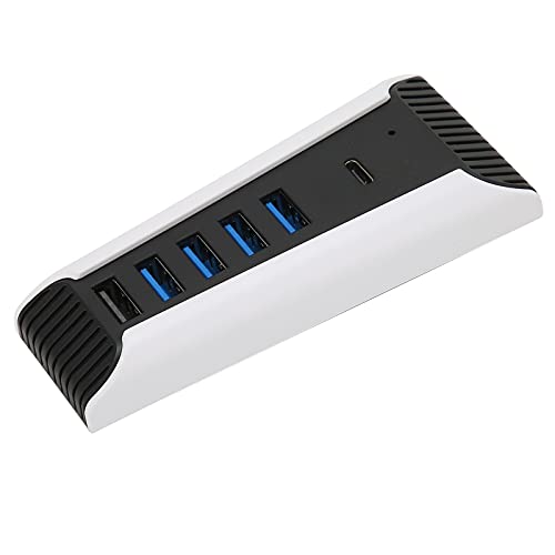 5-in-1-USB-Hub-HighSpeed-Erweiterungsadapter mit USB2.0-TypC-Anschlüssen für -Konsole von Domary