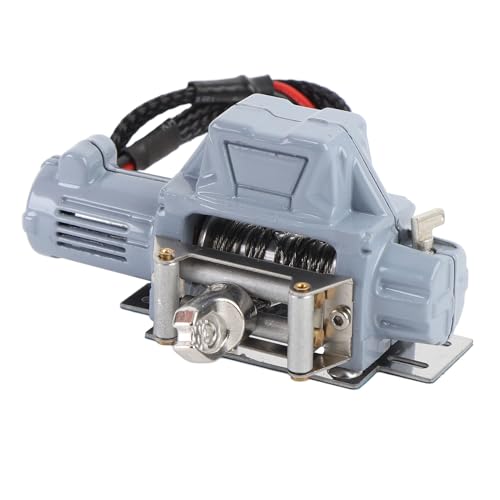Domary 1/10 RC Raupen-Metalls Imulation Winde SCX10 Scale RC Auto Ersatz (Grau) von Domary