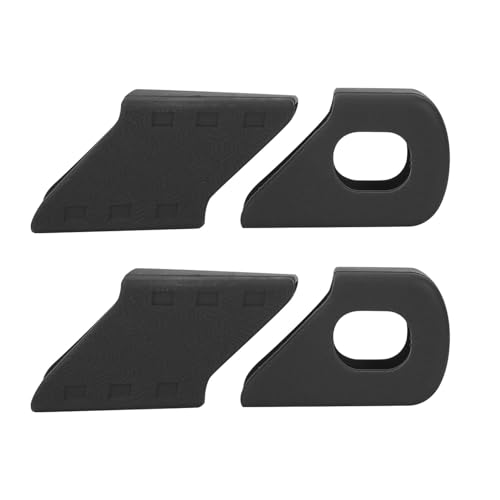 Domary 4PCS Silikon Stoßdichtungssichere Fahrradklebenhülsenschützer -Beschützer Fahrrad -Accessoire für Radsportbegeisterte (Schwarz) von Domary