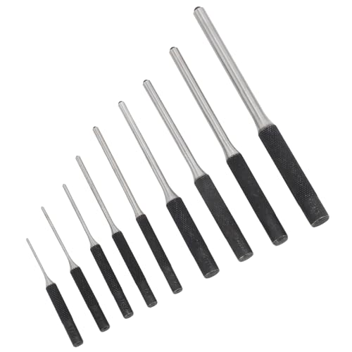 Domary 9pcs Roll Pin Punch Set Gehärtetem Stahl Pin Punch Tool Kit Uhr Reparatur Schmuckhandwerk Domary 9pcs Roll Pin Punch Set Gehärtetem Stahl Pin Punch Tool Kit Uhr Reparatur Schmuckhandwerk von Domary