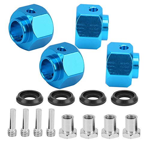 Domary Aluminiumlegierung 9mm Hex Wheel Wheel Widden Connector Eco-freundliches RC-Zubehör für (Blau) von Domary