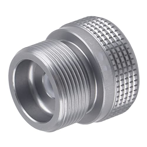 Domary Aluminiumlegierungsgaskanister -Adapter für MAPP -Gastank, Tragbar und Langlebig für Camping- und Picknickbrenner Domary Aluminiumlegierungsgaskanister -Adapter für MAPP -Gastank, Tragbar und Langlebig für Camping- und Picknickbrenner von Domary