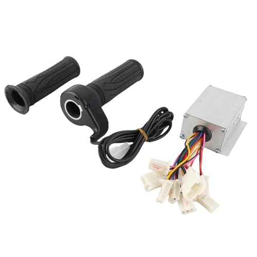 Domary Controller Drosselklappengriff Set Aluminiumlegierschale Gebürstete Controller Gummi Langdraht Grip Elektromotter Roller 12V 250W Domary Controller Drosselklappengriff Set Aluminiumlegierschale Gebürstete Controller Gummi Langdraht Grip Elektromotter Roller 12V 250W von Domary
