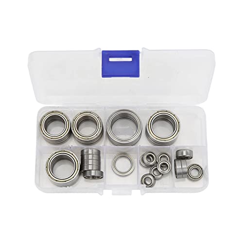 Domary Edelstahl Kugellager Set RC Zubehör Xmaxx 6s 8s 1/5 LKW von Domary