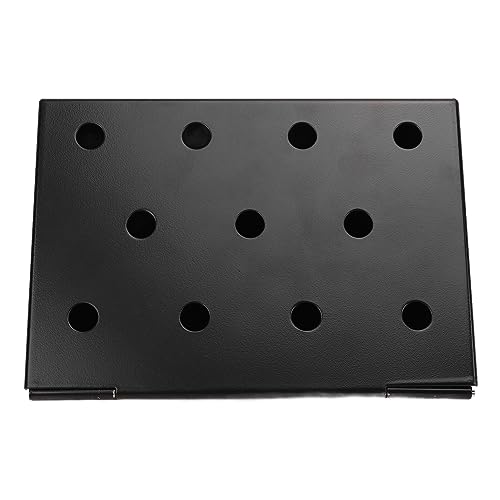 Domary Edelstahl Raucherbox mit Großer Kapazität Einfach zu Verwenden BBQ Grill Accessoire für Outdoor -Partys von Domary