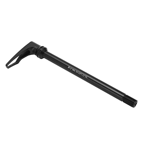 Domary Fahrrad Schnellfreisetzungsspieße Light Aluminium für Fahrradreparaturarbeiten Geeignete Radsportliebhaber 12 Mm Durchmesser M12 (S. 1.0) (Φ12*168L*M12 (P1.0)*19L) von Domary