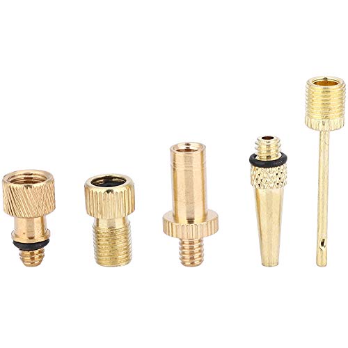 Domary Fahrradpumpenluftventil -Konverter -Adapter -Kit für DV SV AV, Kupferventile Leicht, Verschiedene Pumpen Domary Fahrradpumpenluftventil -Konverter -Adapter -Kit für DV SV AV, Kupferventile Leicht, Verschiedene Pumpen von Domary