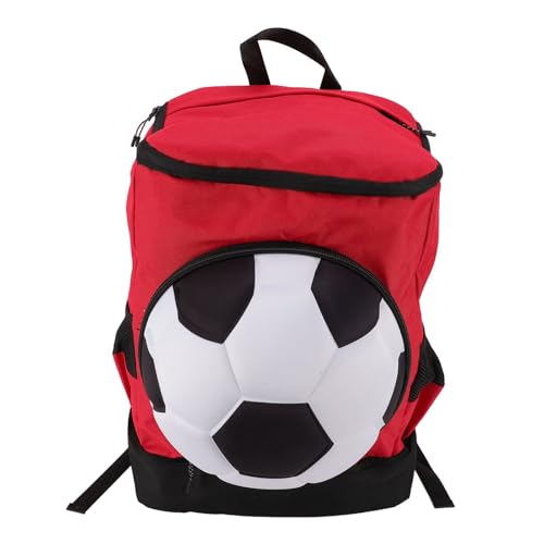 Domary Fußball-Trainings Tasche mit Kugelfach Schuhfach für Sport (Erwachsene Größe (passt Größe 7 Ball)) von Domary
