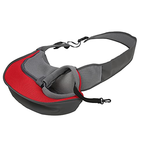 Domary Haustier-Trage Tasche Verstellbarer Riemen Atmungsaktiv Mesh, Langlebig, Oxford-Tuch, Hundes Ch Leide (#1) von Domary