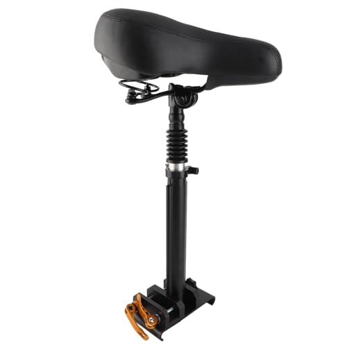 Domary Höhenverstellbare Faltbare Sattel -Sattel -Scootersitz für M365 Roller Retractable Stuhl mit Stoßfänger (L) von Domary