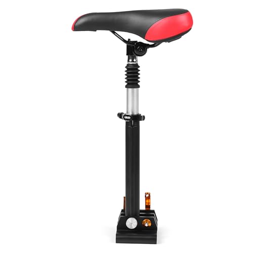 Domary Höhenverstellbare Faltbare Sattel -Sattel -Scootersitz für M365 Roller Retractable Stuhl mit Stoßfänger (S) von Domary