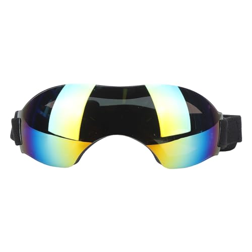 Domary Hund Sonnenbrille Haustierbrille UV -Schutz Augen Tragen Winddichte Sandschutzbrillen für Hund Katze Kleine Rassen Hunde (Rot) von Domary