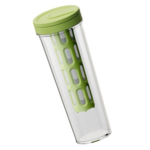 Domary Kalte Brauerei -Kaffeemaschine Tragbare Teetasse mit Filterversiegelter Wasserflasche Haus Verwenden 1l Kapazität (Grün) von Domary