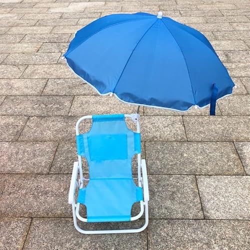 Domary Klappende Campingstühle Tragbarer Klappstuhl Im Freien Stuhl Stahlrohr für Strand Verdicken (Blau) von Domary
