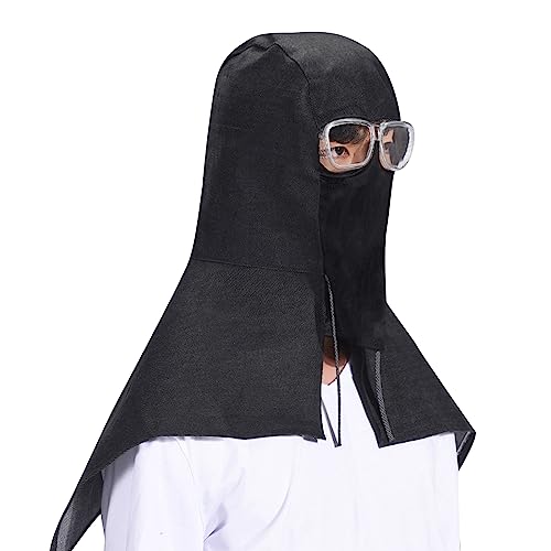 Domary Klappenkappe Staubdes Winddichtem Schalhut mit Brille für den Freien Im Freien (Tuch) von Domary