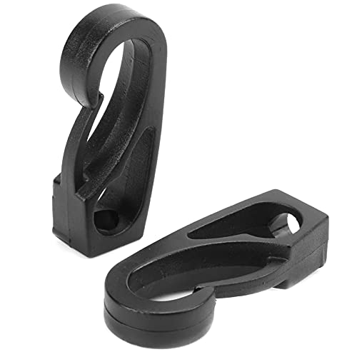 Domary Kordelhaken Boot Elastic Seilschnalle für Kajak -Kanu, Langlebiger Plastikclip Ruderbootkrawatte in Schwarzer Farbe Domary Kordelhaken Boot Elastic Seilschnalle für Kajak -Kanu, Langlebiger Plastikclip Ruderbootkrawatte in Schwarzer Farbe von Domary