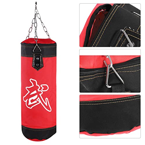 Domary Leeres Training Boxing Hook Kick Sandsack Kampf Karate Stanzhandschuhe für Bodybuilding (60 cm) von Domary