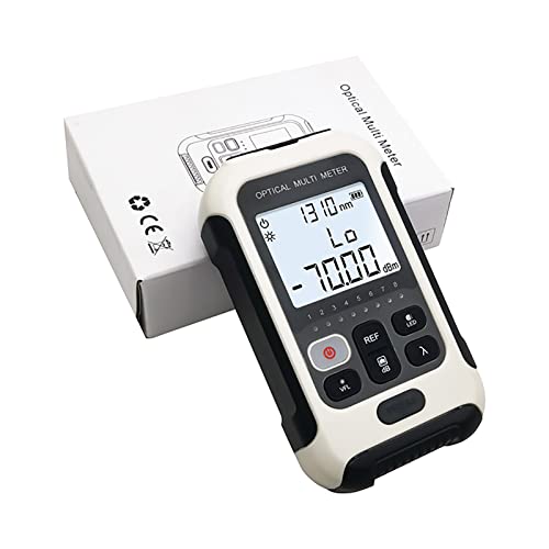 Domary OPTISCHE FIBER -NOTZER METER TROLABLE Digital Wiederaufladbar 4 in 1 Fasertester Kommunikations -Engineering (TM570AL-V30-30MW) von Domary