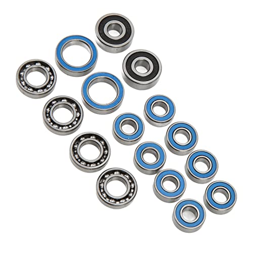 Domary RC-Achsenlager, Langlebig, Tragbar, Geringe Reibung, Stabil, Zuverlässig, Einfache Ersatzteile für SCX10 II-Upgrades von Domary