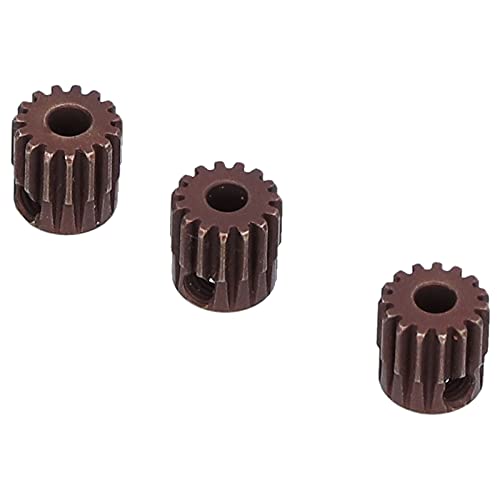 Domary RC -Auto 15T Stahlritzelrad Eingerichtetem Auftritt 1/10 RC -Auto 3.175 Mm Welle von Domary