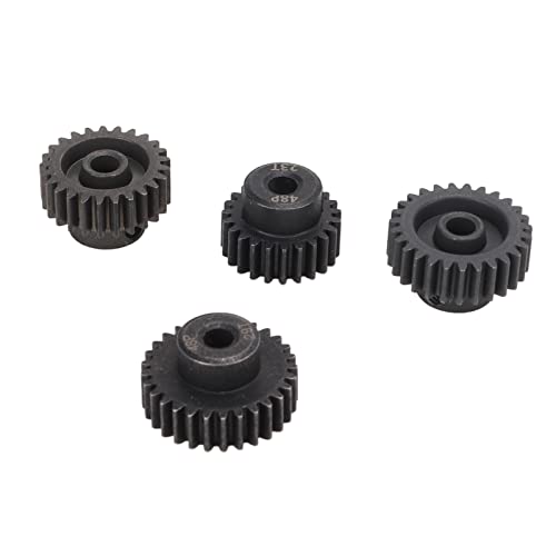 Domary RC Metall Ritzel Set Reibungslos Rolle 1/10 48P Motor RC Auto 3,175mm Welle von Domary