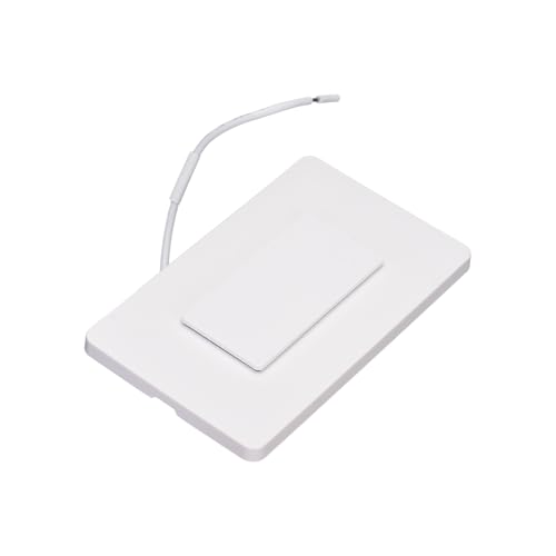Domary Smart Light Switch Touch Glass Panel WiFi Control mit Sprachbefehls App Remote -Planung für Smart Home Matter Compatible 2.4 GHz (1 Weg) von Domary