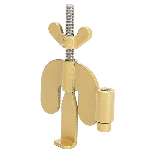 Domary Tragbare Verbesserte Cashew -Art von Edelstahl -Türen Schlösser Home Hotel School Apartment Schlafsäle (Gold) von Domary
