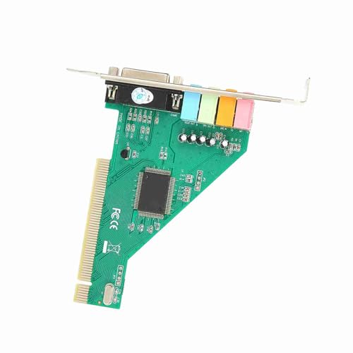 PCI-Soundkarte Kanal 4.1 Stereo Surround CMI8738 Interne Audiokarte Desktop von Domary