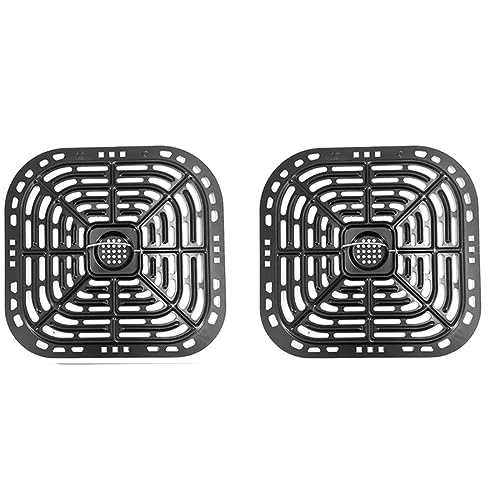 2 Stück Air Fryer Tray Air Fryer Pfannen für Instants 6QT Air Fritteusen Spülmaschinenfest von Domasvmd
