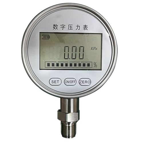 Digitales Hydraulikmanometer Druckmanometer Drucksensor mit Außengewinde Industriemanometer Hydraulikmanometer von Domasvmd