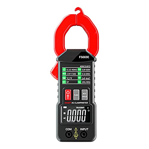 Digitales Zangenmessgerät Multimeter Kontaktspannungsprüfer Auto-Ranging misst Strom Spannung Temperatur Kapazität Spannungsprüfer Kontaktspannungsprüfer Spannungsprüfer Multimeter von Domasvmd
