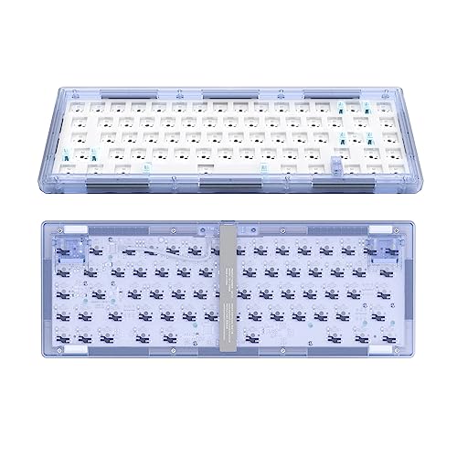 Domasvmd CIY GAS67 Mechanisches Tastatur-Set, Dichtung, Struktur, Halterung, Hintergrundbeleuchtung, Hot-Swap-fähig, Einzelmodus, Typ-C, 3/5-polig, Hot-Swap-Tastatur-Set, 65 % von Domasvmd
