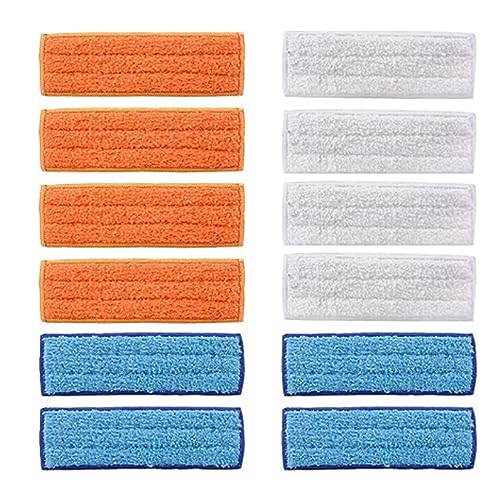 Domasvmd Set von 6/12 Kehrrobotern Staubsauger, waschbares Wischtuch, Kehrroboter, Ersatztuchmaterial für Ersatz-Wischpads Domasvmd Set von 6/12 Kehrrobotern Staubsauger, waschbares Wischtuch, Kehrroboter, Ersatztuchmaterial für Ersatz-Wischpads von Domasvmd