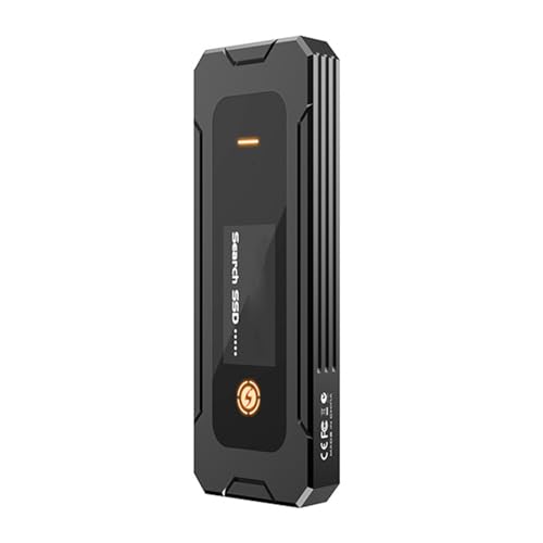 Domasvmd USB 3.1 (10 Gbit/s) SSD-Gehäuse für NVMe & SSD-Gehäuse für Solid Drive Disk Case SSD Box DualProtocol Alloy M.2 Dualprotocol 10Gbps Hauptsteuerung Festplattengehäuse SSD Wärmeableitung von Domasvmd