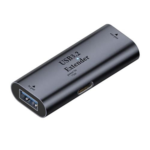 Praktische Typ C/USB 3.2 Extender mit Licht, 5 Gbit/s Datenübertragung, Geschwindigkeit, unterstützt Aufladen für Drucker, USB 3.2 Extender von Domasvmd