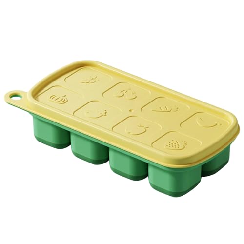 Silikon-Eiswürfelbereiter, flexible Eiswürfelform, Küchenzubehör, Silikon-Eiswürfelbereiter, geeignet für die Herstellung von Eis von Domasvmd