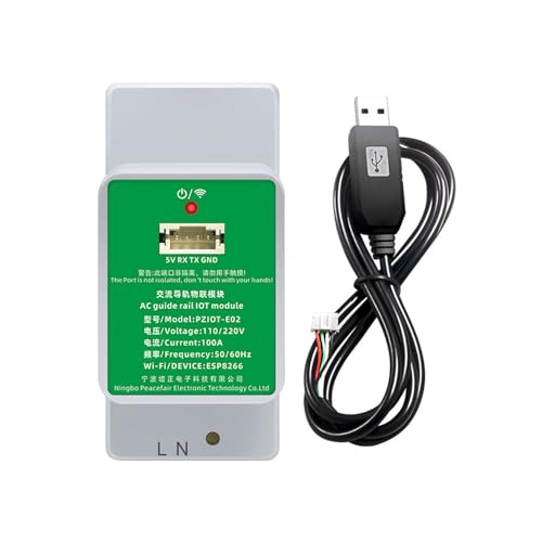 WiFi Energiezähler Kontrolltester Stromzähler 110-220V 100A Einphasen-Multimeter von Domasvmd
