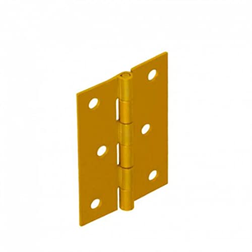 20x Kistenband mit vernietetem Stift gelb verzinkt 56x80x2,0mm 20x Kistenband mit vernietetem Stift gelb verzinkt 56x80x2,0mm von Domax