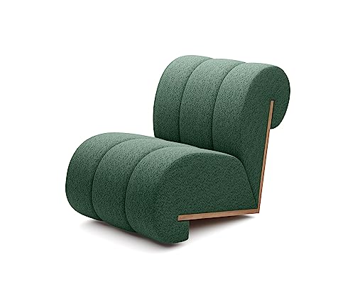 DomiMeble moderner Sessel “Mona” einzigartiges Design, Relaxsessel für Wohnzimmer Loungesessel Stuhl Polstersessel Lesesessel Ohrensessel (Catch Me 12) von DomiMeble