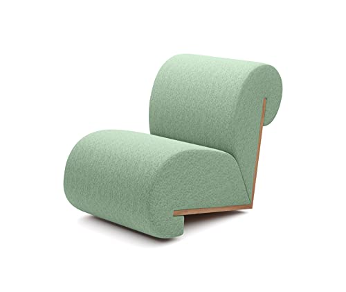 DomiMeble moderner Sessel “Mona” einzigartiges Design, Relaxsessel für Wohnzimmer Loungesessel Stuhl Polstersessel Lesesessel Ohrensessel (Catch Me 13) von DomiMeble